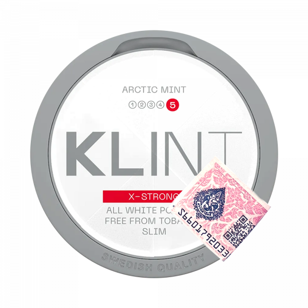 KLINT Arctic Mint — Арктическая мята | Никотиновые подушечки без табака